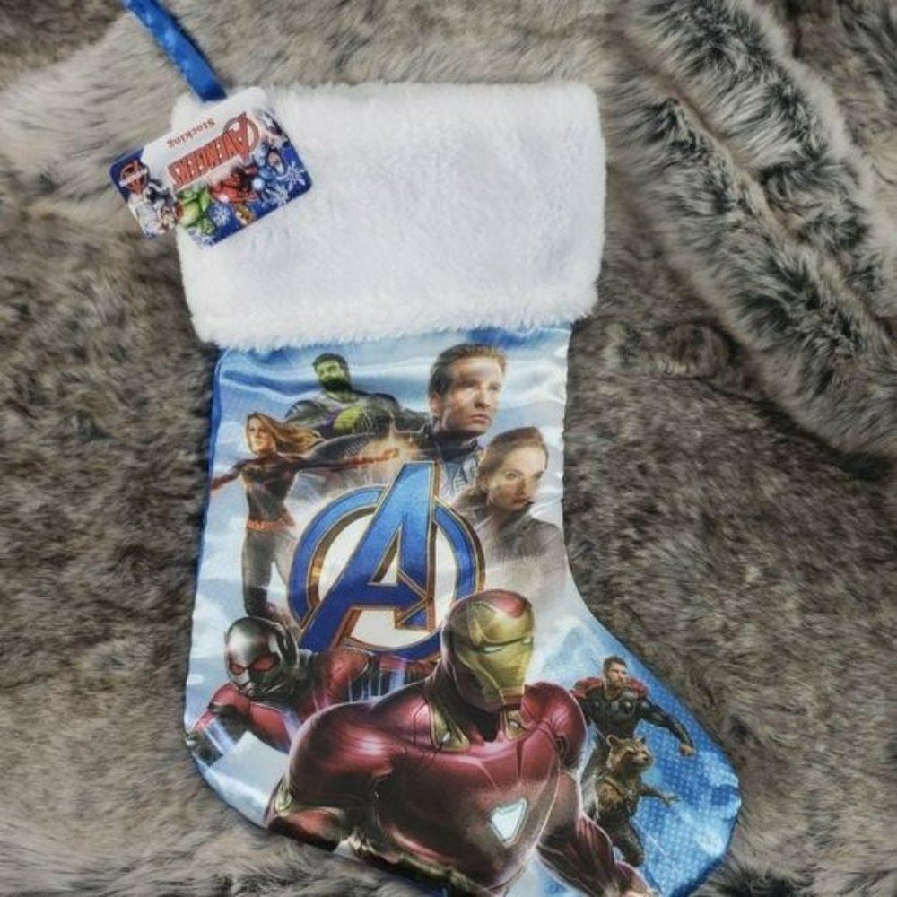 Marvel Avengers ironman Hulk Christmas‎ Stocking